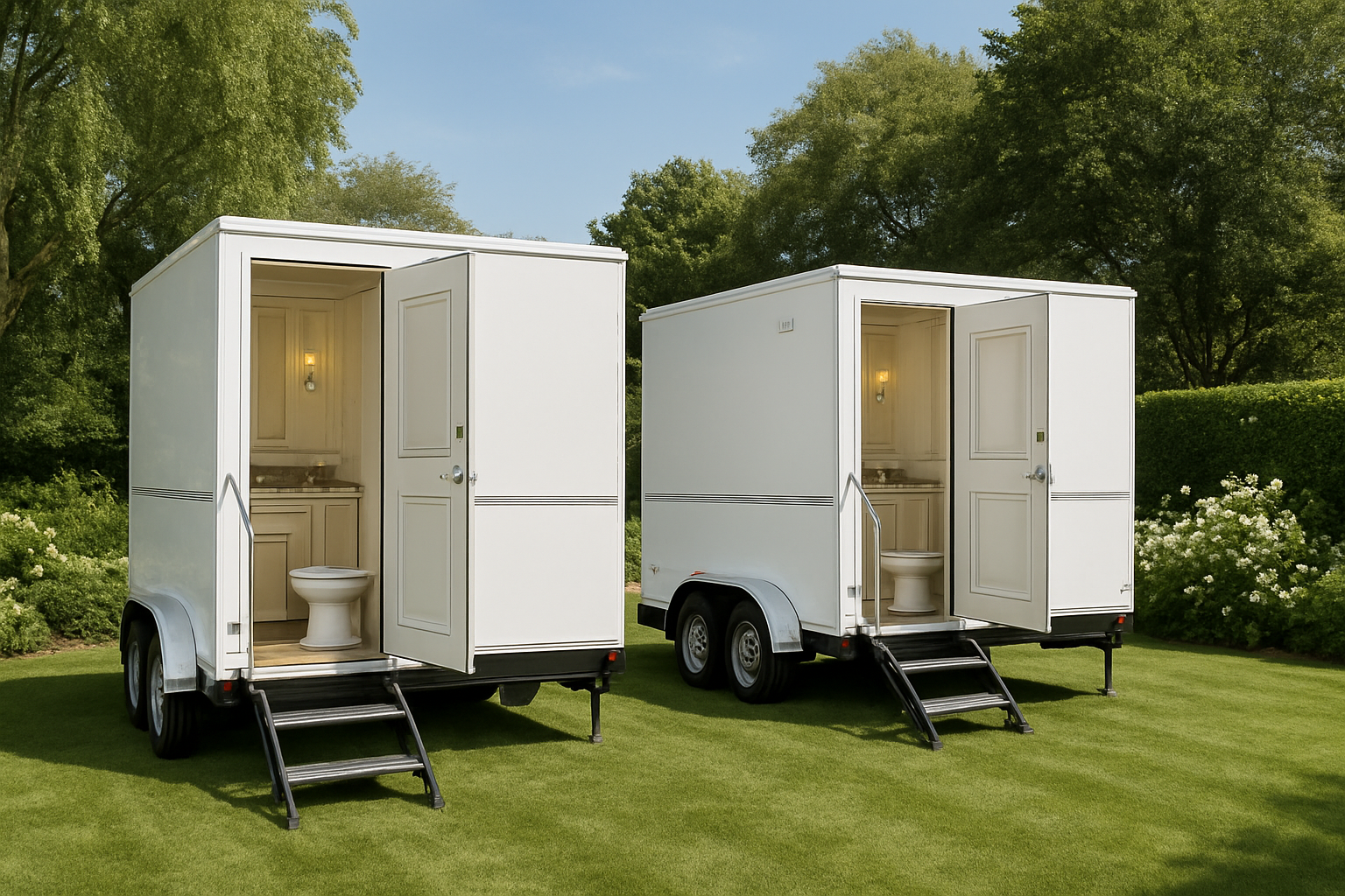 שירותים ניידים מפוארים: הפינוקים הקטנים שעושים הבדל גדול