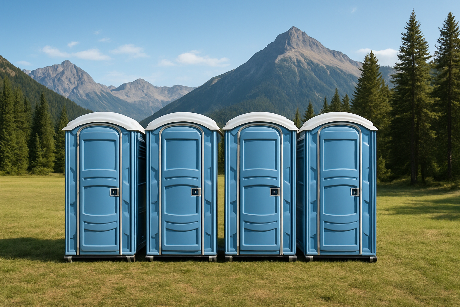 שירותים ניידים לאירועים בטבע: חוויית נוחות בערבה