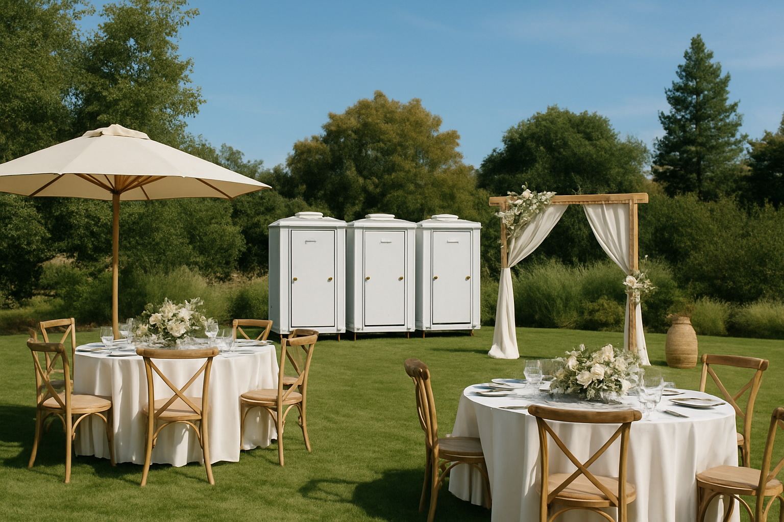 הפתרונות הפשוטים לשירותים ניידים באירוע שלך