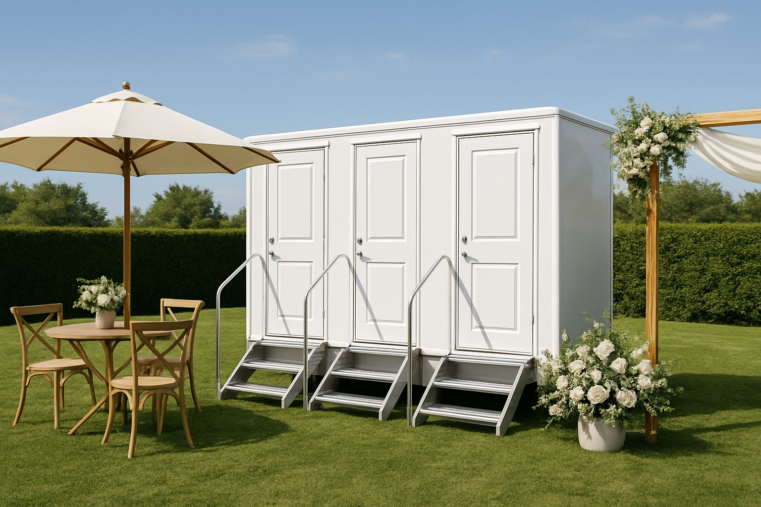 איך לבחור שירותים ניידים לאירוע בלי להתפשר על סגנון