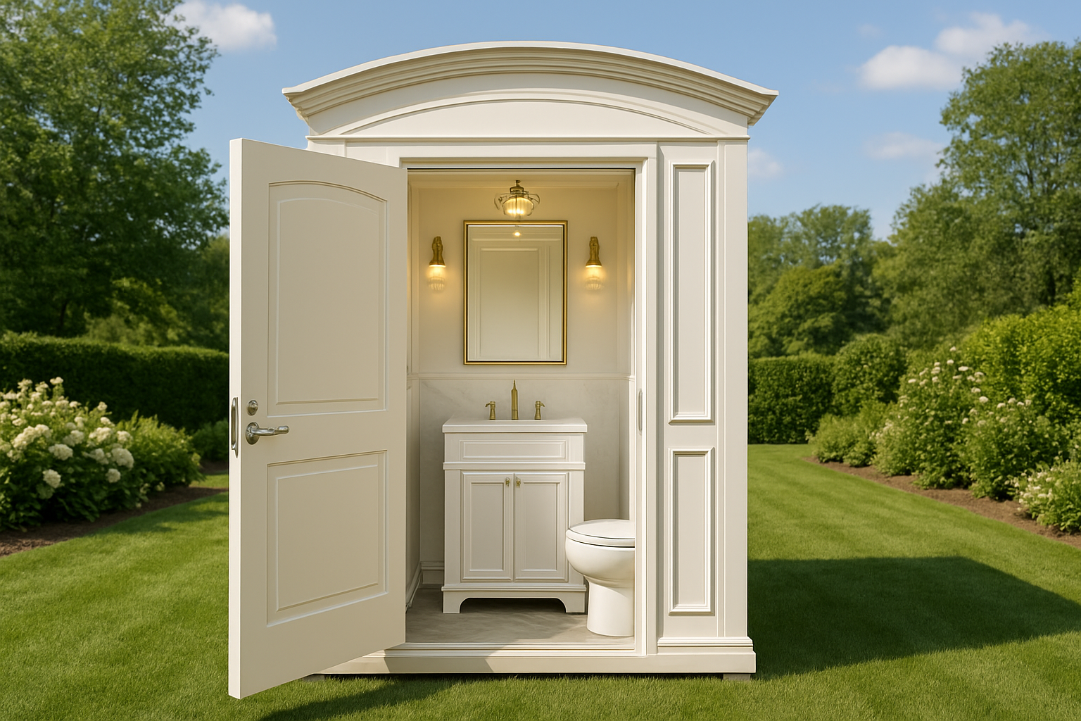 שירותים ניידים מפוארים: איך לבחור את העיצוב המושלם לאירוע שלכם