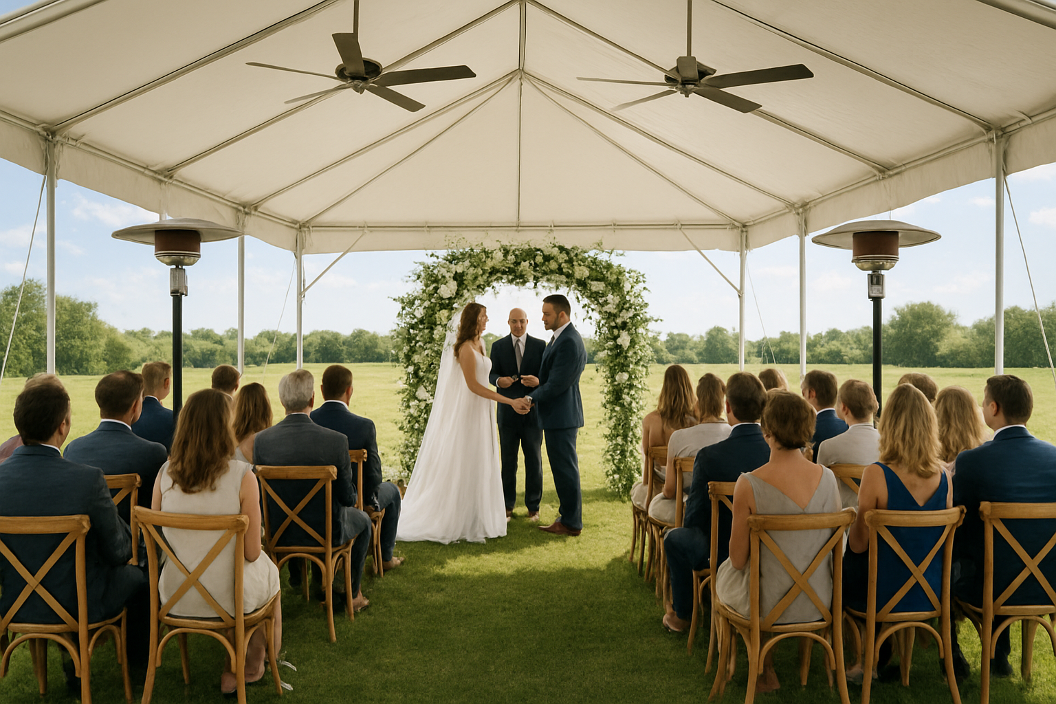 טיפים לחתונה בחוץ: איך לשמור על הרגשה נעימה בכל מזג אוויר