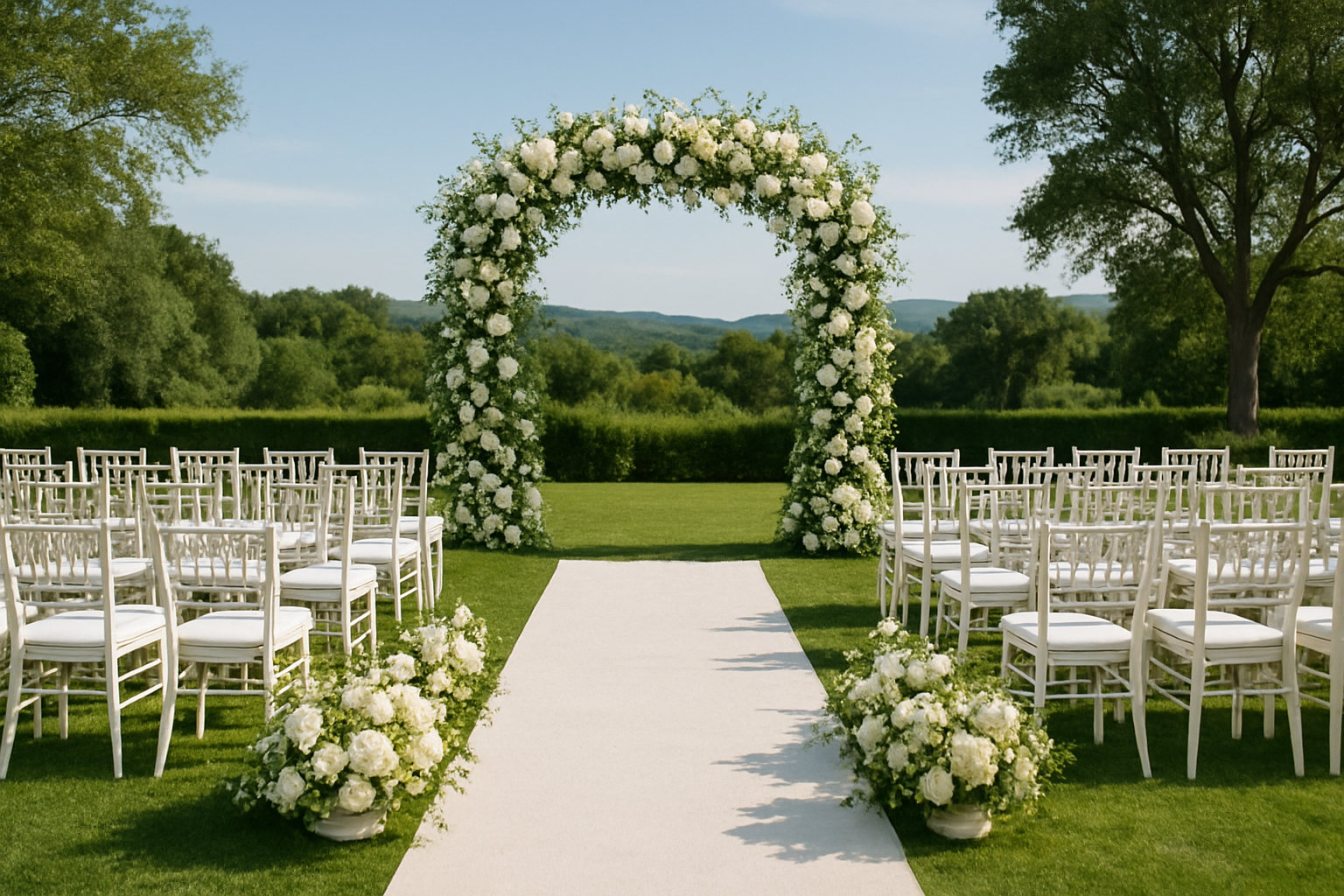 טיפים לחתונה בחוץ: איך לשלב טבע ויוקרה באירוע אחד