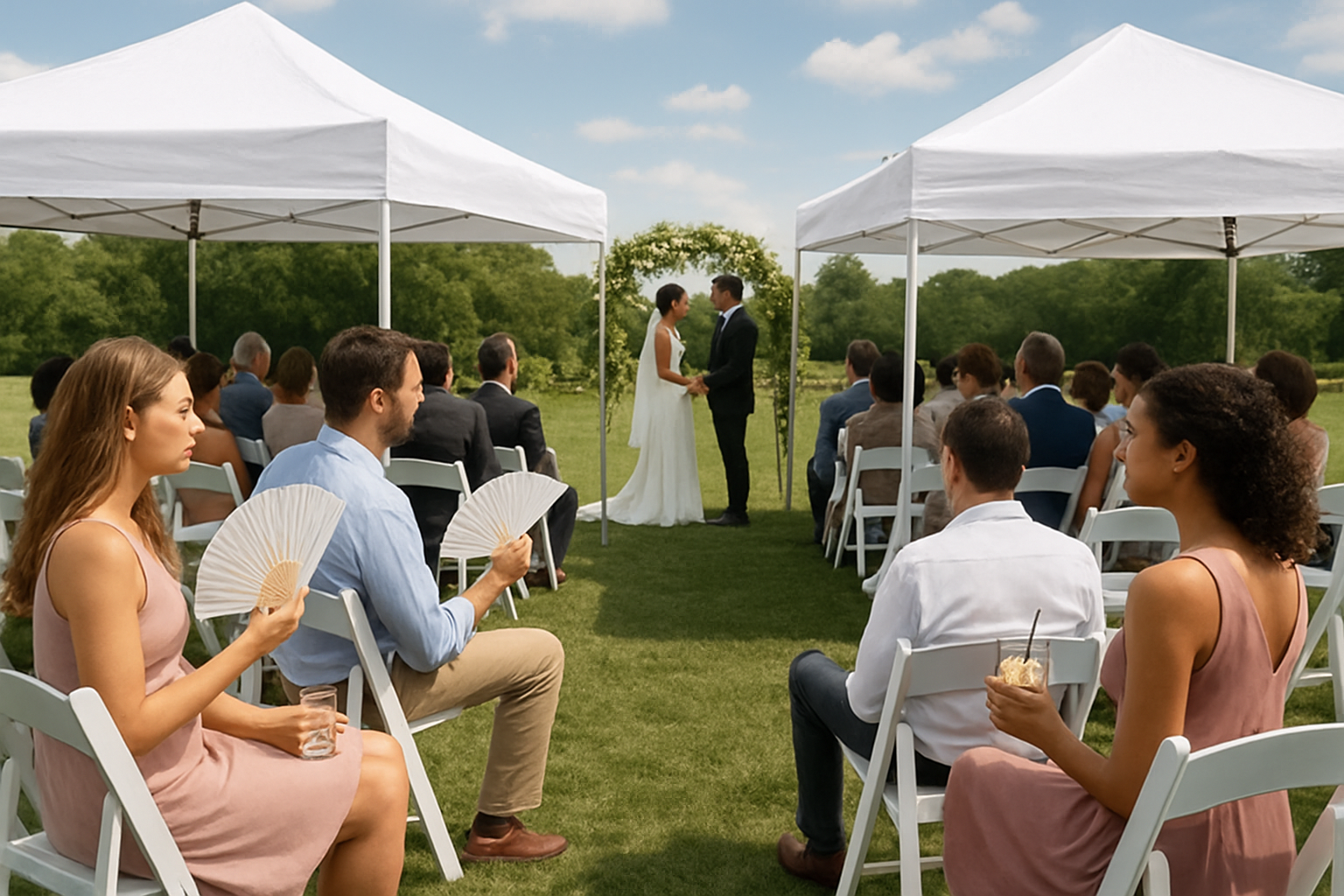 טיפים לחתונה בחוץ: איך לשמור על חווית אורחים מושלמת