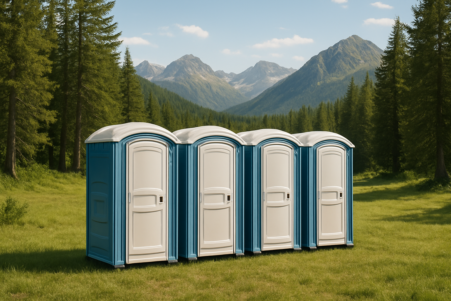 שירותים ניידים לאירועים בטבע: איך להתאים אותם לשטח