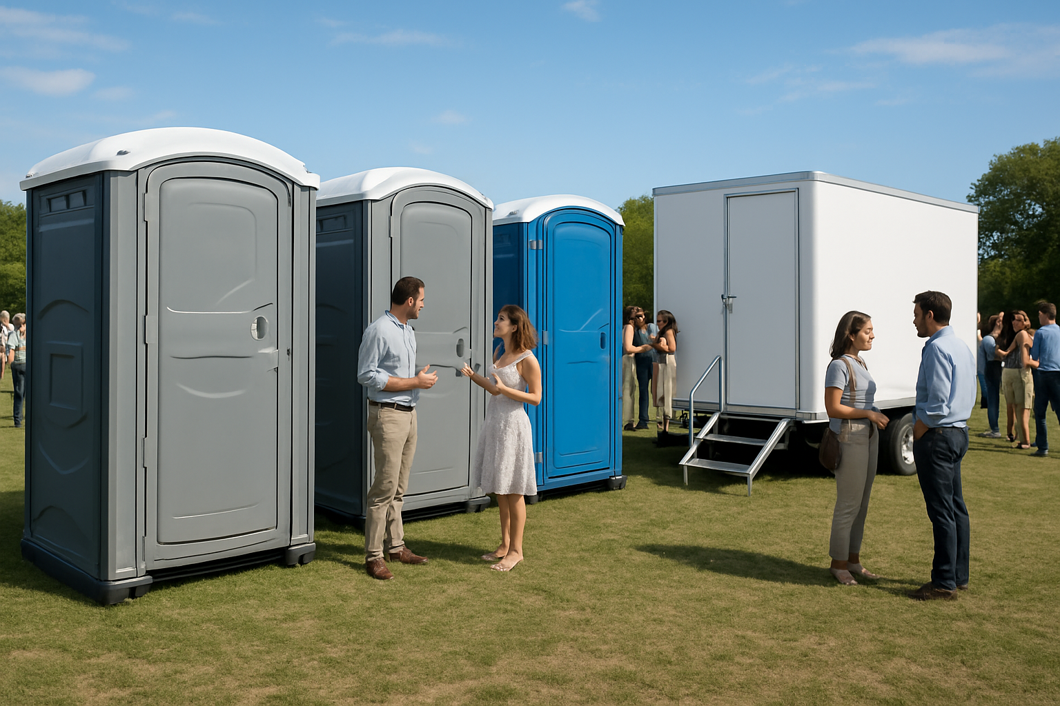 השכרת שירותים ניידים לאירועים: למה לצפות