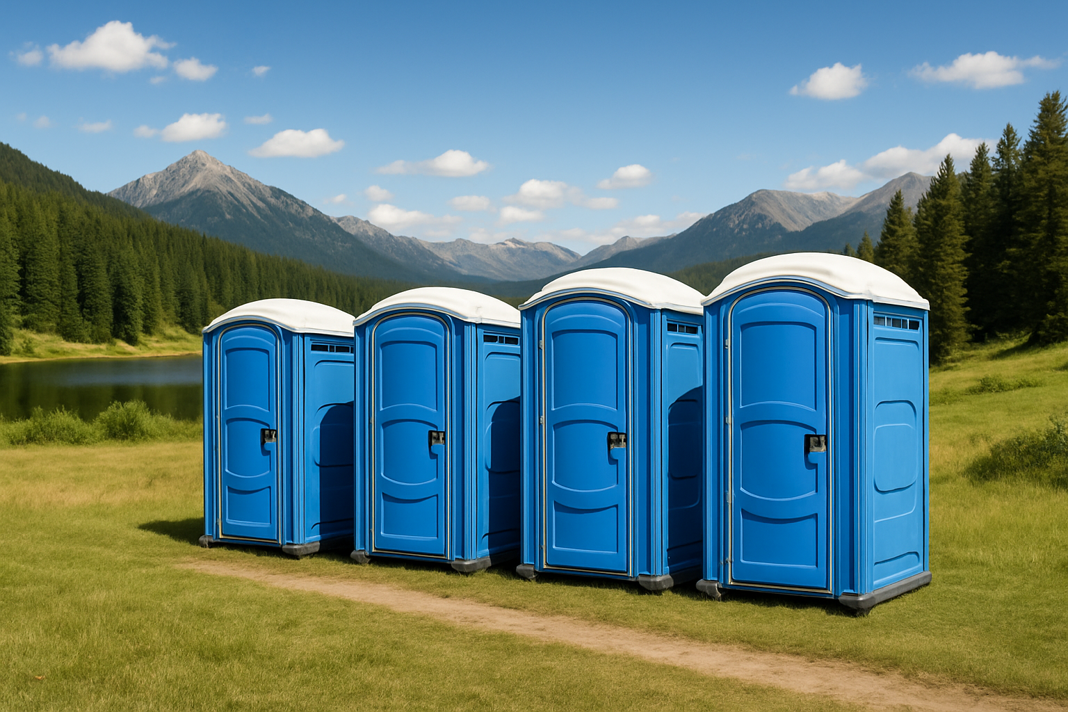 שירותים ניידים לאירועים בטבע: איך לשמור על הנוחות בשטח