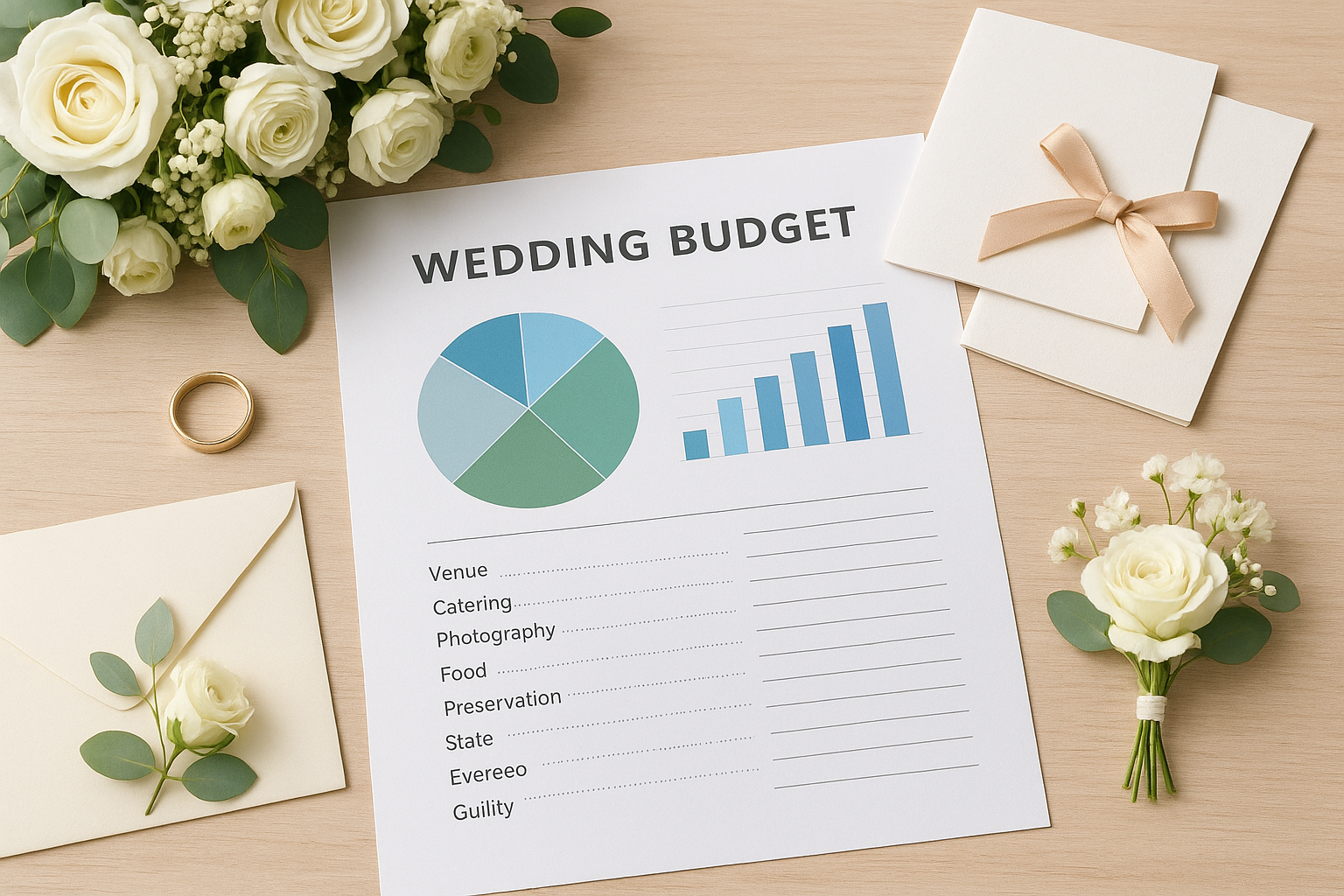 טיפים לחתונה: איך לשמור על תקציב ועדיין ליהנות מאירוע מושלם