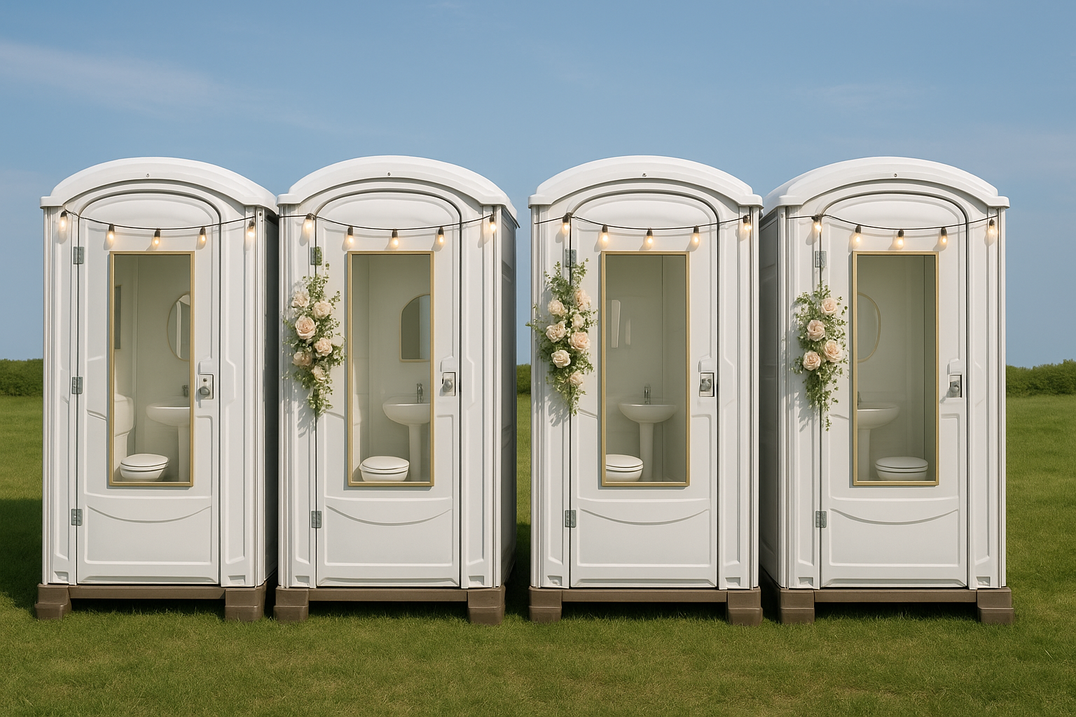 השכרת שירותים ניידים לאירועים: איך לשדרג את חווית האירוח