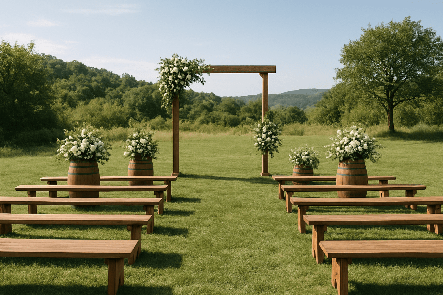 אירגון חתונה בשטח: איך ליצור חוויה בלתי נשכחת