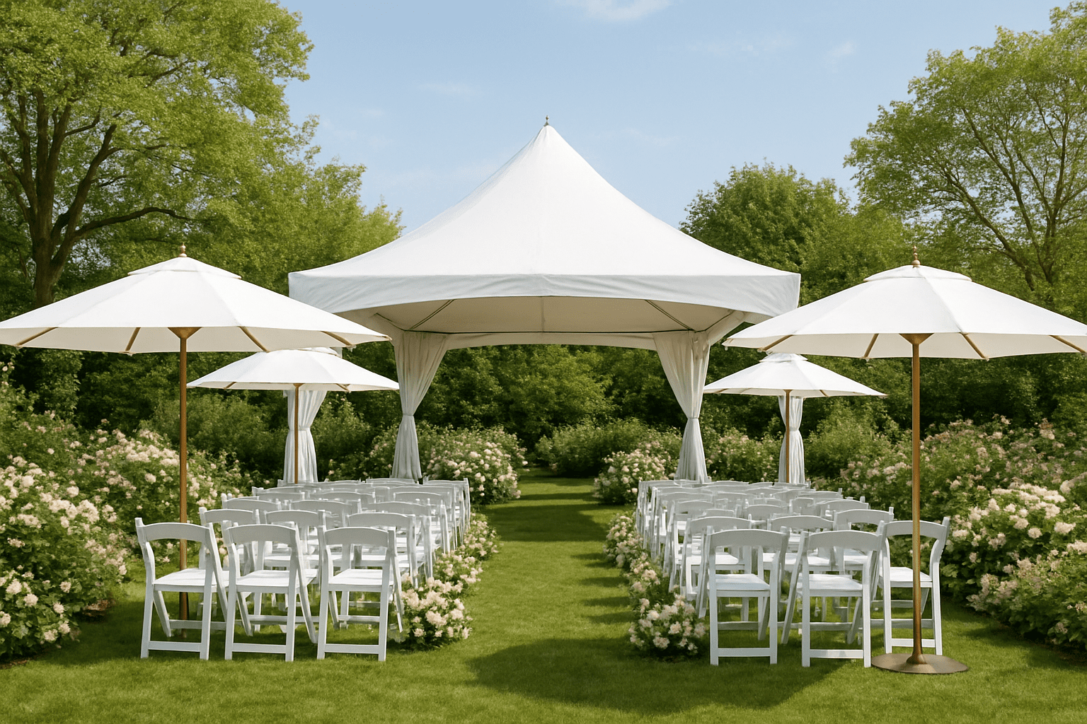 תכנון חתונה בחצר: איך להתגבר על מזג האוויר המשתנה