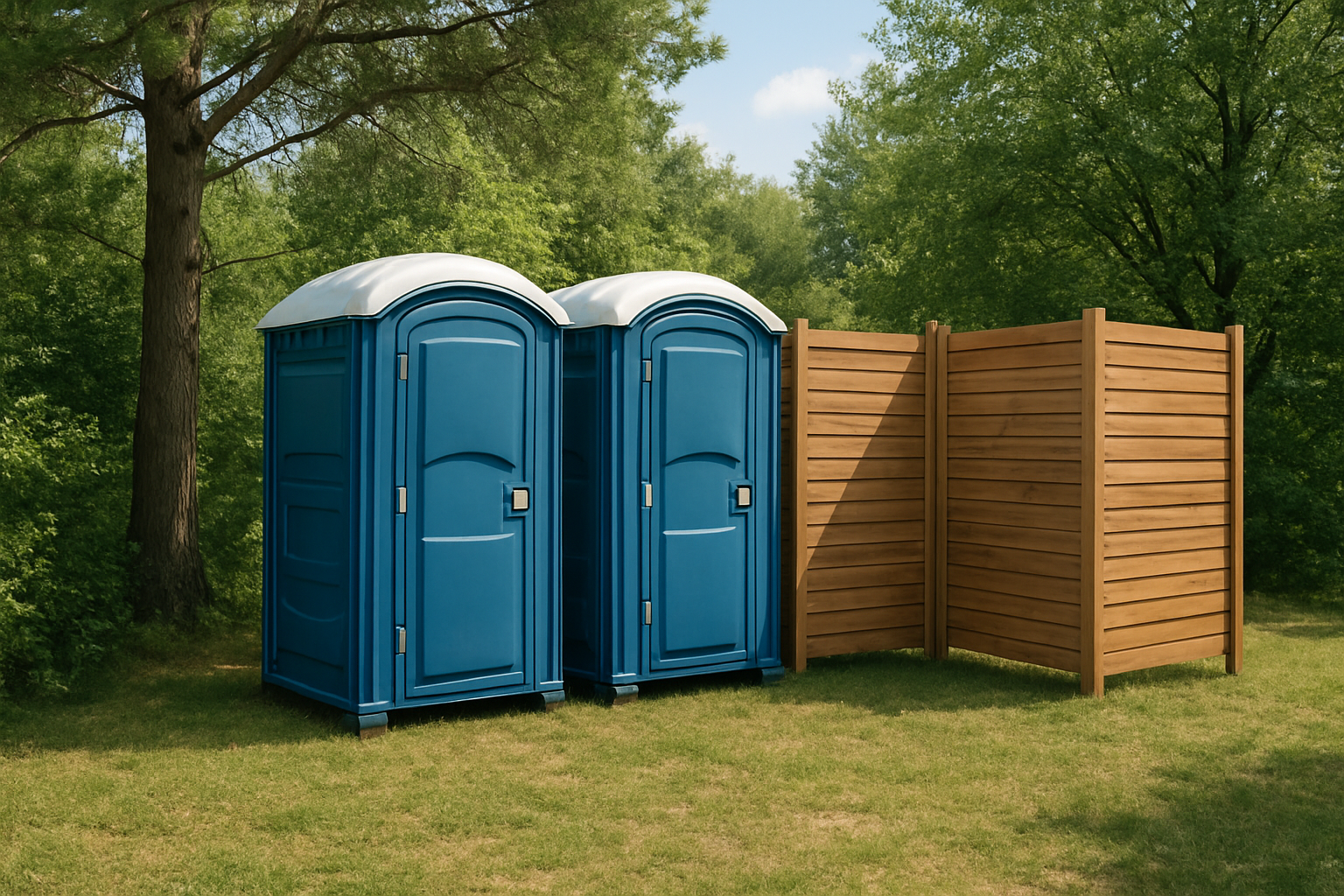 שירותים ניידים לאירועים בטבע: איך לשמור על פרטיות האורחים