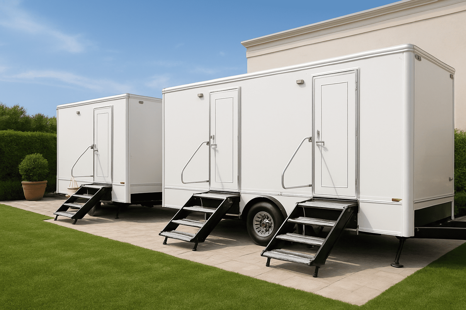 הפתרון המושלם לאירוע שלכם: שירותים ניידים עם סטייל