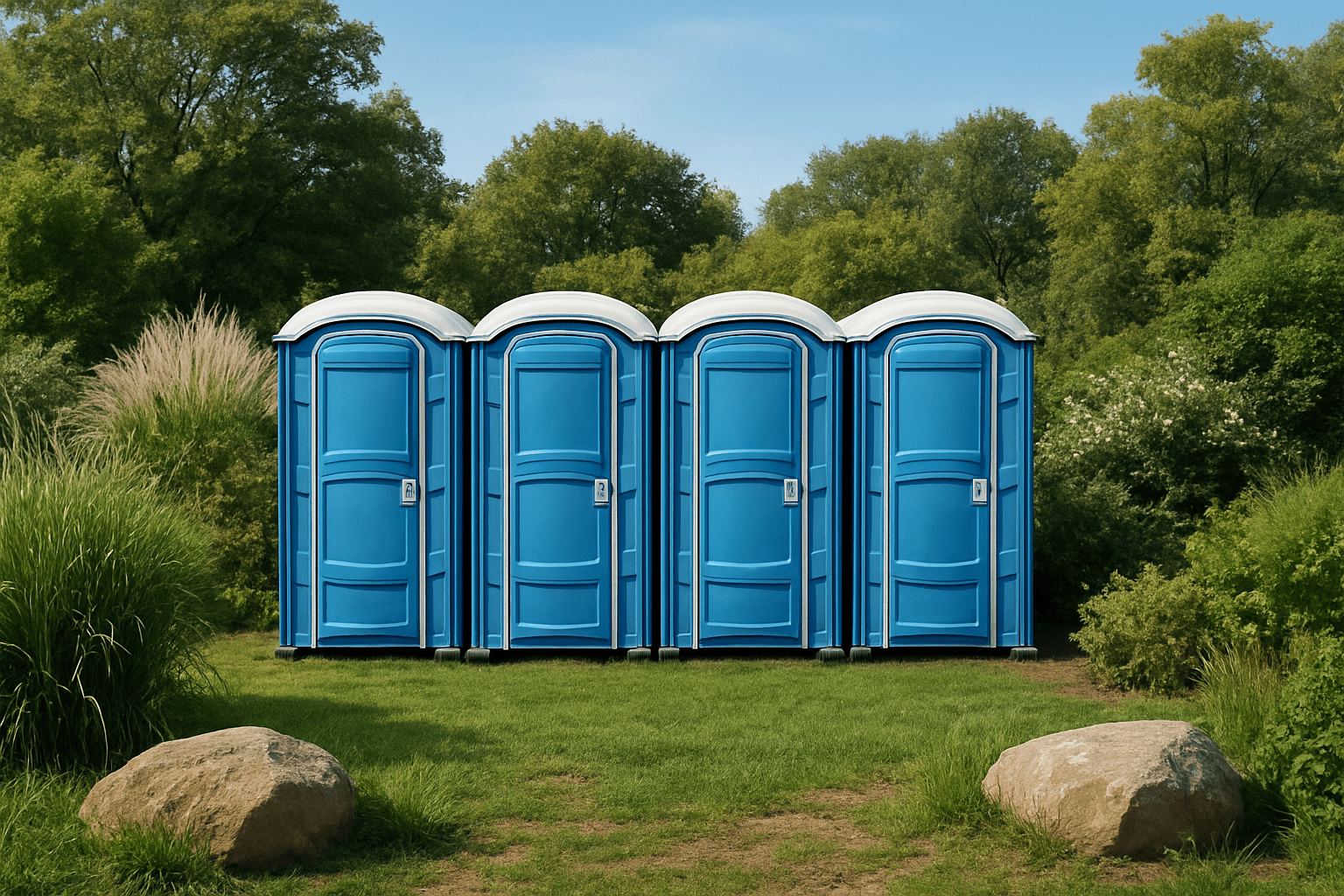 איך לשלב שירותים ניידים בטבע בצורה אסתטית