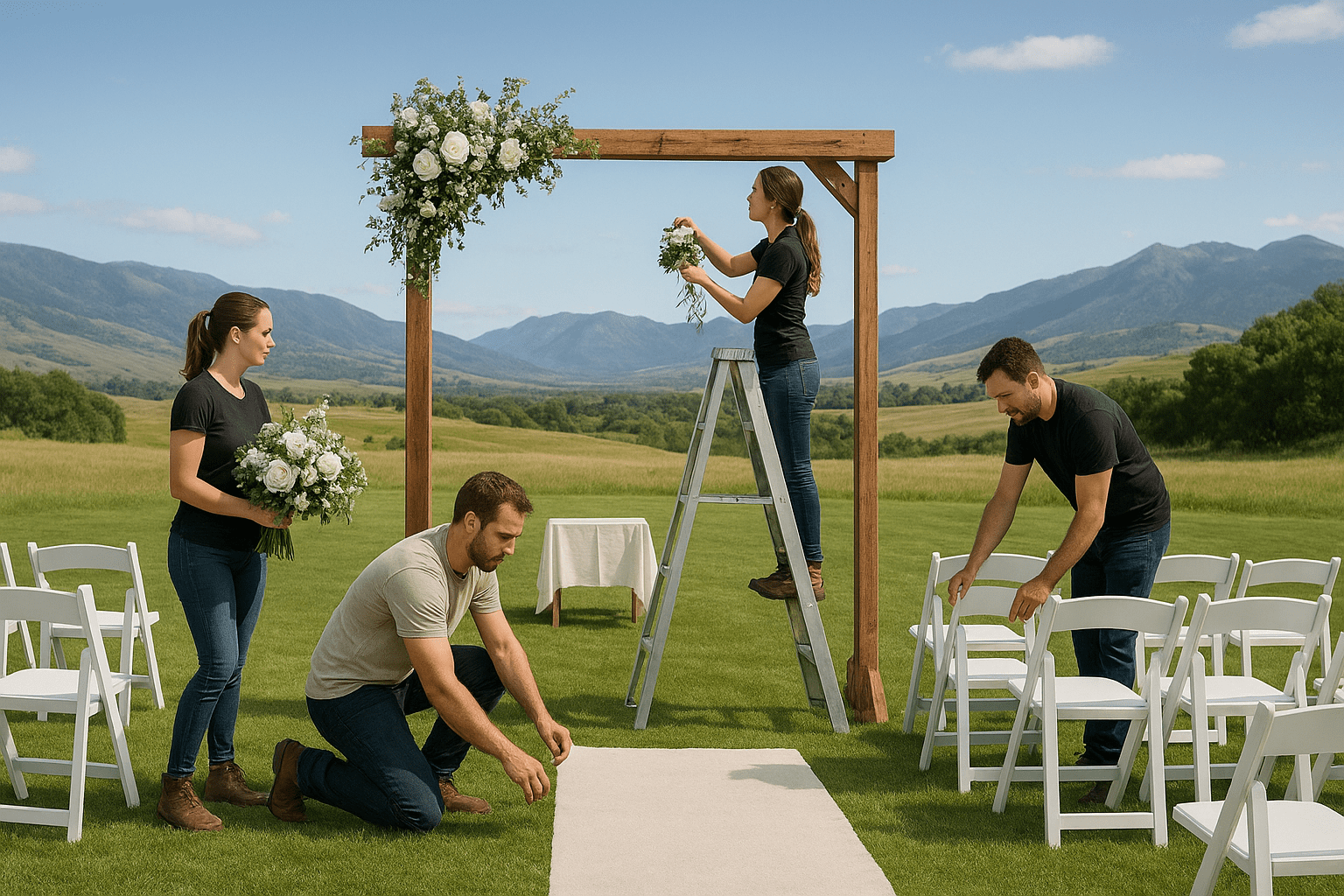 אירגון חתונה בשטח: איך להבטיח שתהיה חוויה חלקה ומיוחדת