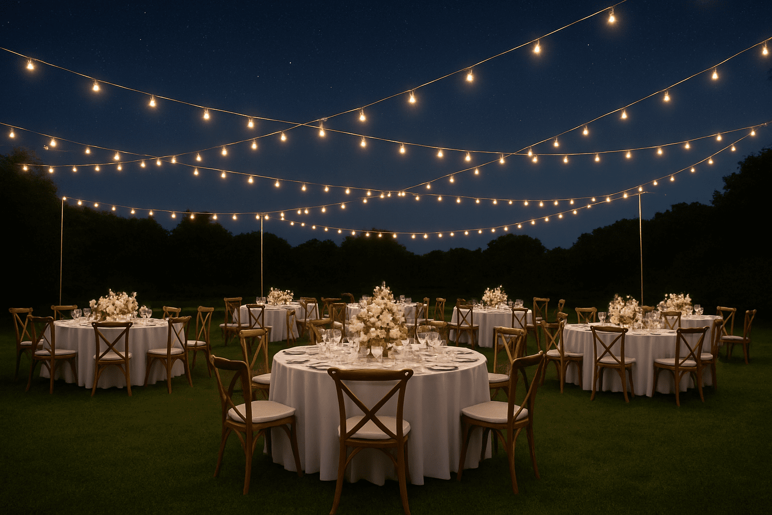 טיפים לחתונה בחוץ: איך ליצור חוויה בלתי נשכחת תחת הכוכבים