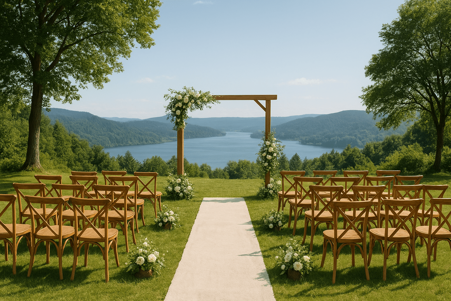 אירגון חתונה בשטח: איך לבחור את המיקום המושלם