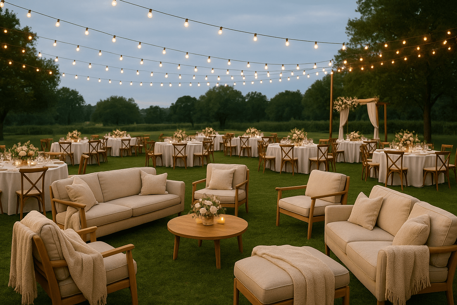 טיפים לחתונה בחוץ: איך ליצור אווירה חמה ומזמינה