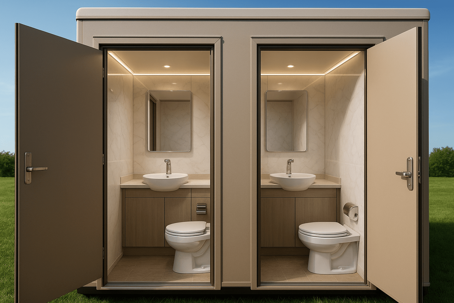 שירותים ניידים מפוארים לאירועים: איך להפתיע את האורחים