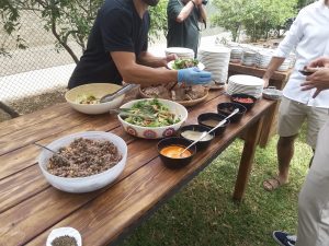 בחירת כיבוד לאירוע