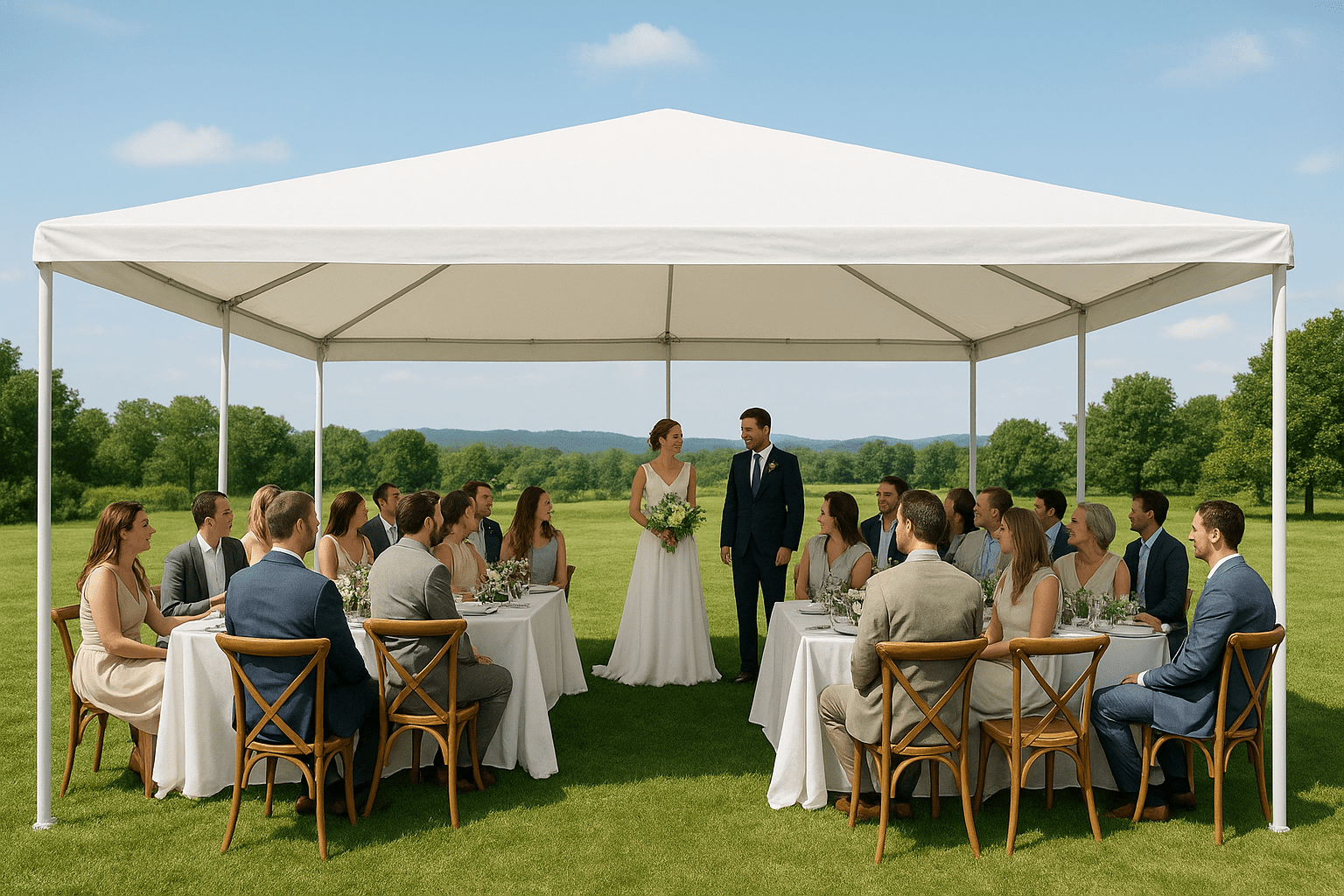 טיפים לחתונה בחוץ: איך לשמור על האורחים מרוצים בכל תנאי מזג אוויר