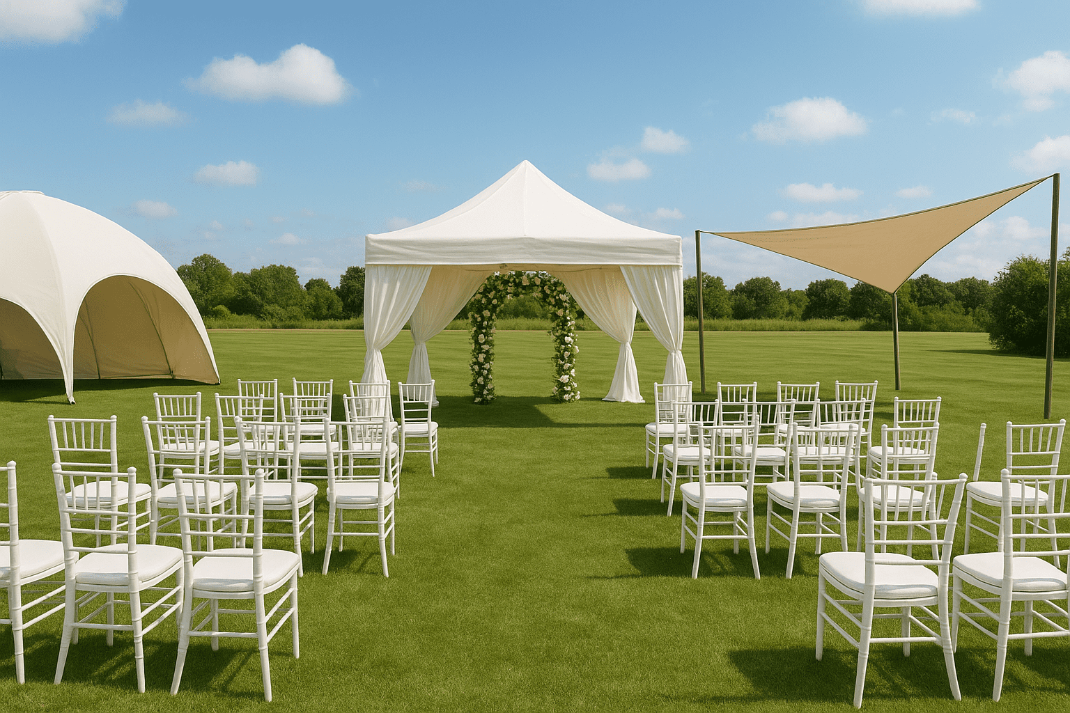 טיפים לחתונה בחוץ: איך להתמודד עם מזג האוויר