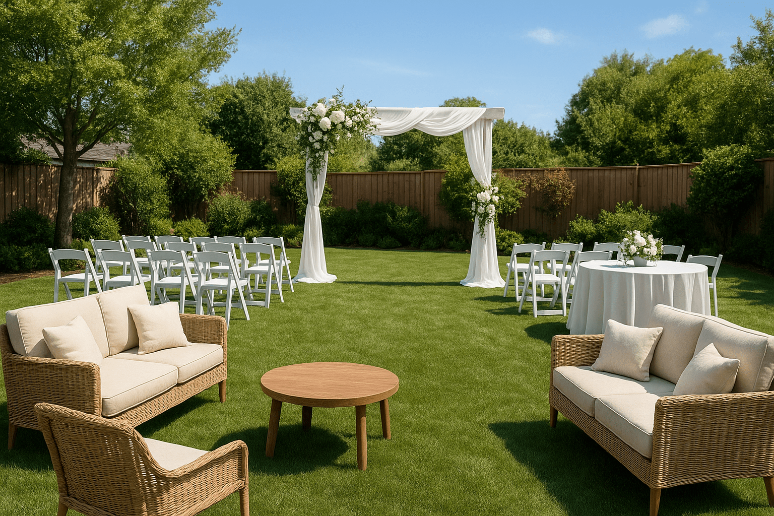 תכנון חתונה בחצר: איך ליצור חווית אירוח מושלמת לאורחים