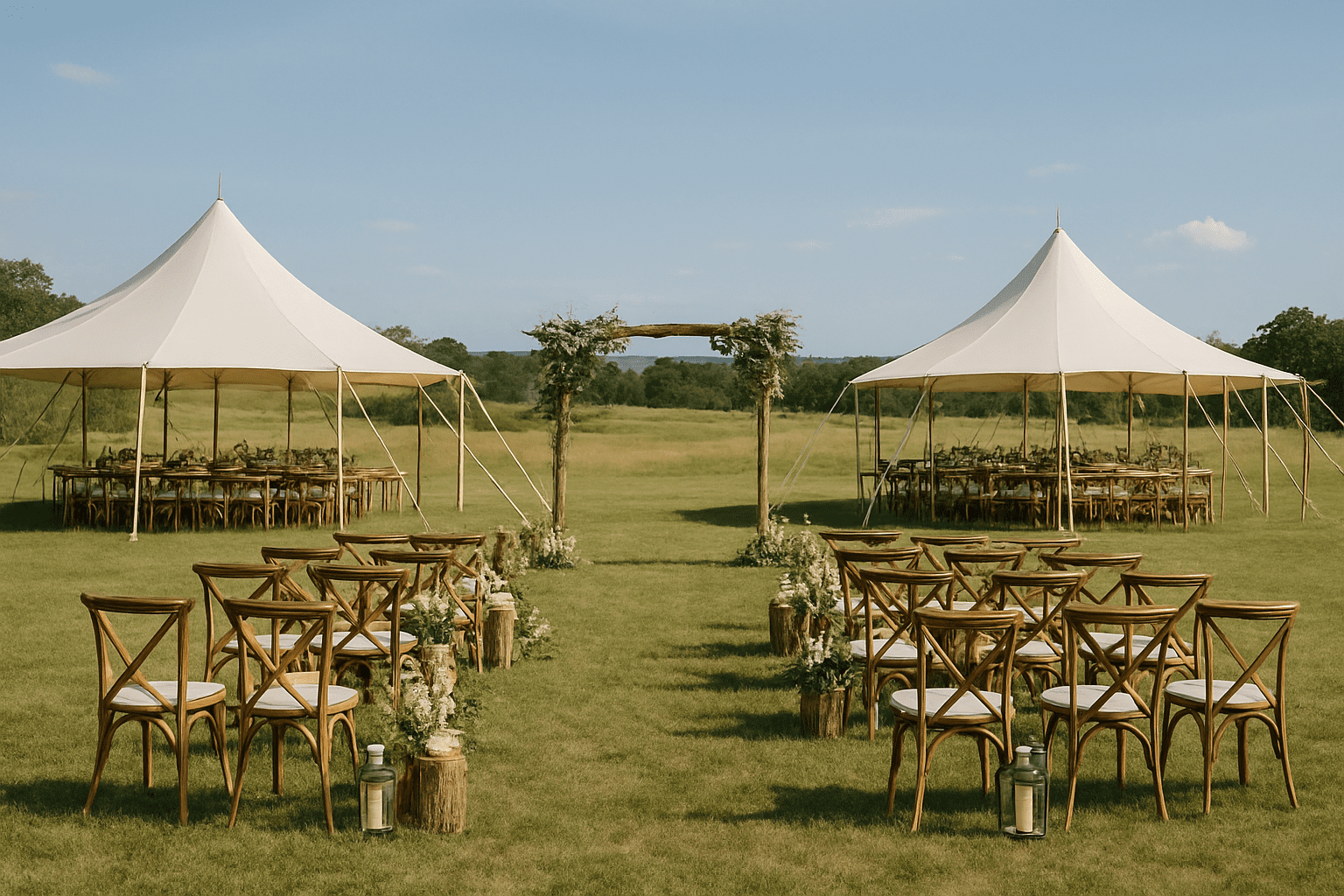 אירגון חתונה בשטח: איך להפוך כל שטח לחוויה ייחודית