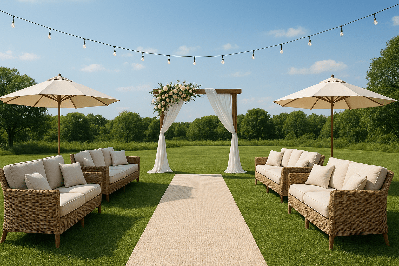 טיפים לחתונה בחוץ: איך לשמור על נוחות האורחים לאורך כל האירוע