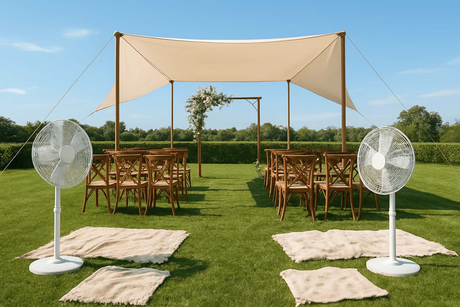 טיפים לחתונה בחוץ: איך להתמודד עם מזג האוויר