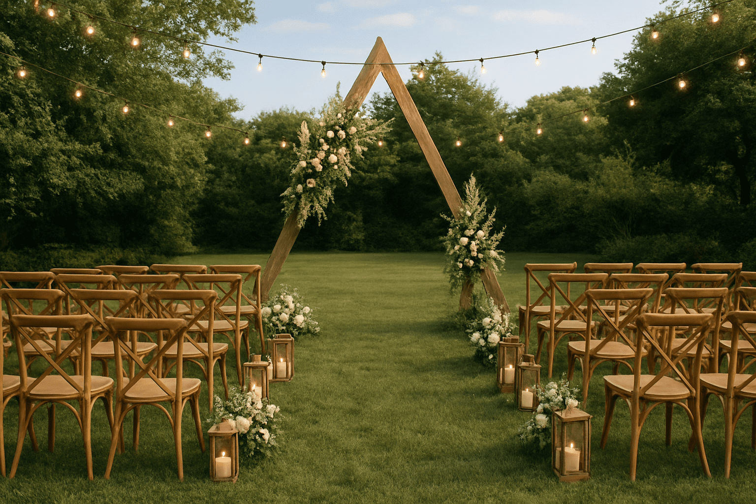 תכנון חתונה בחצר: איך להביא את הקסם לחצר הבית