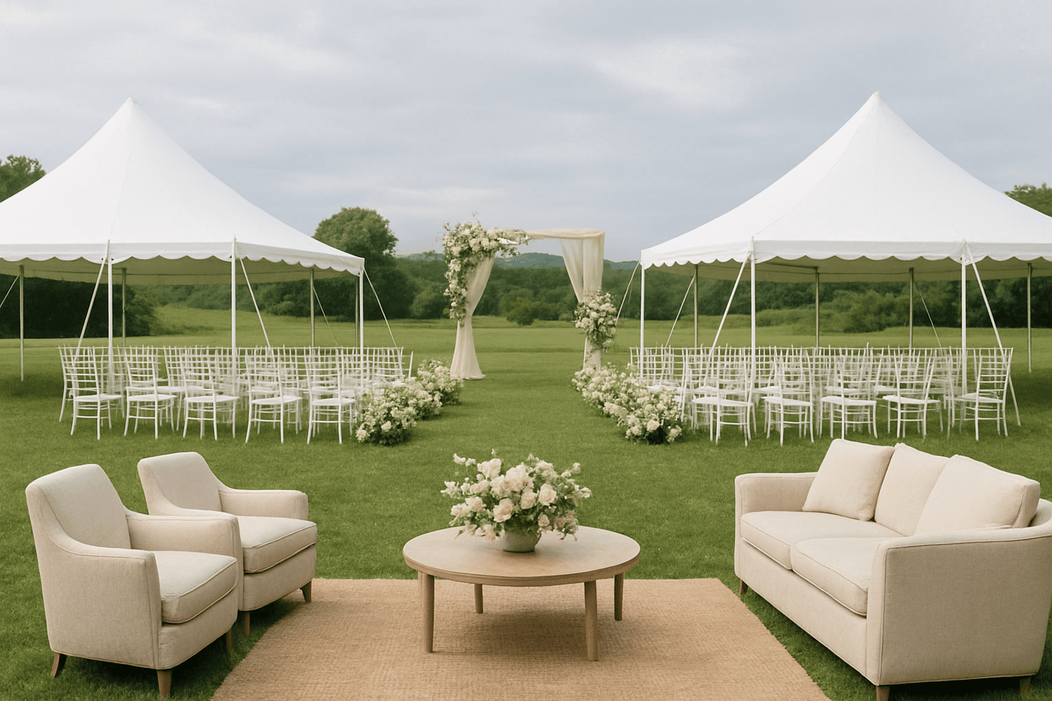 טיפים לחתונה בחוץ: איך לשמור על האווירה בכל מזג אוויר