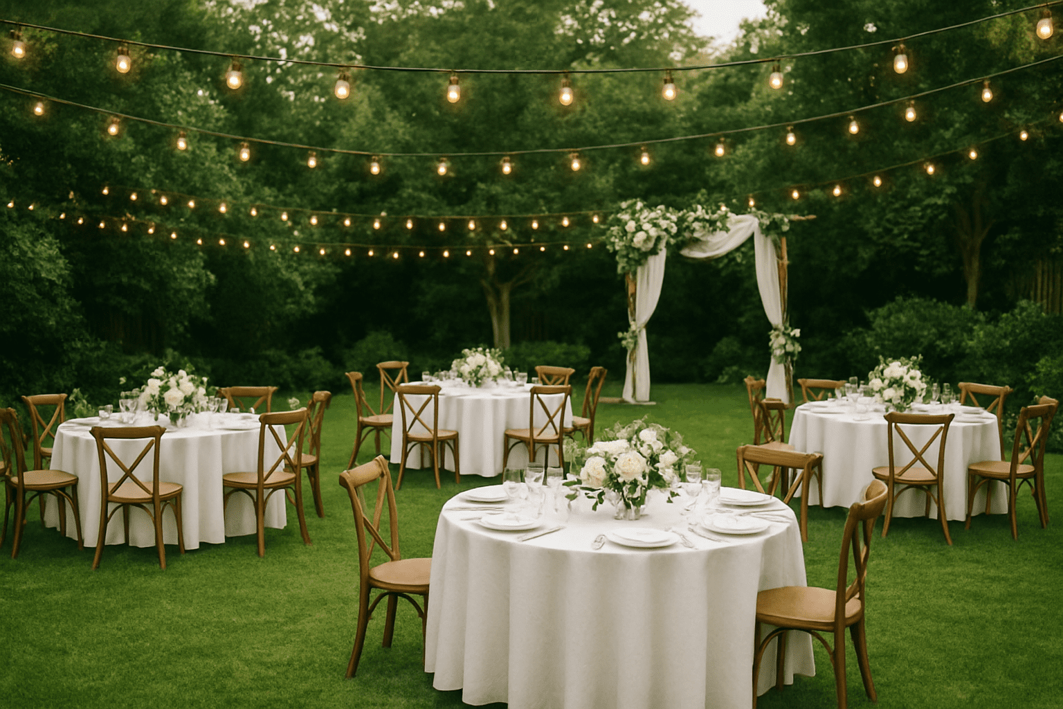 תכנון חתונה בחצר: איך להפוך את המרחב הביתי לאידיאלי לאירוע