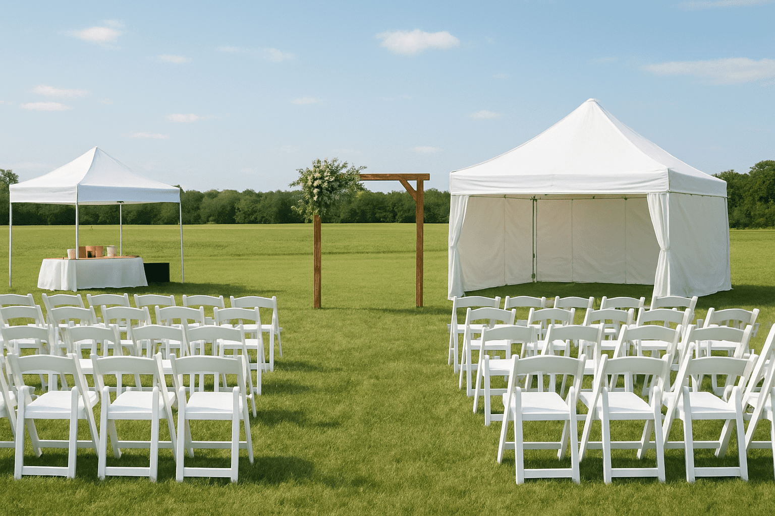 אירגון חתונה בשטח: איך להתכונן לכל תרחיש