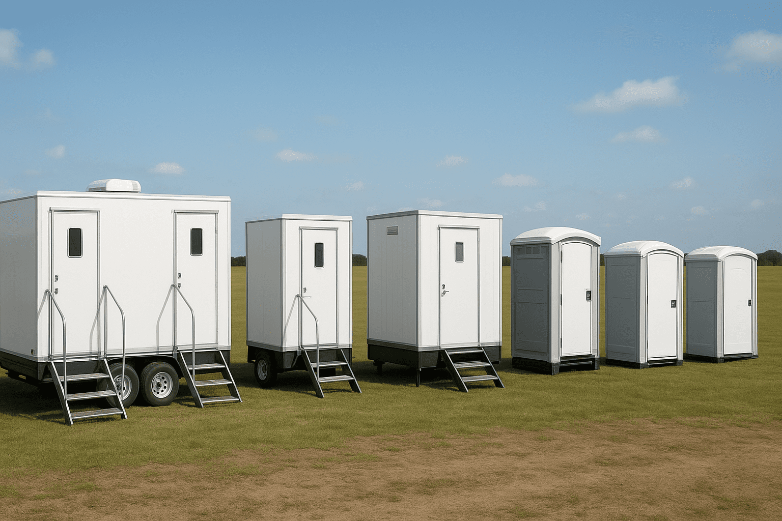 השכרת שירותים ניידים לאירועים: איך להתאים את הפתרון לצרכים שלכם