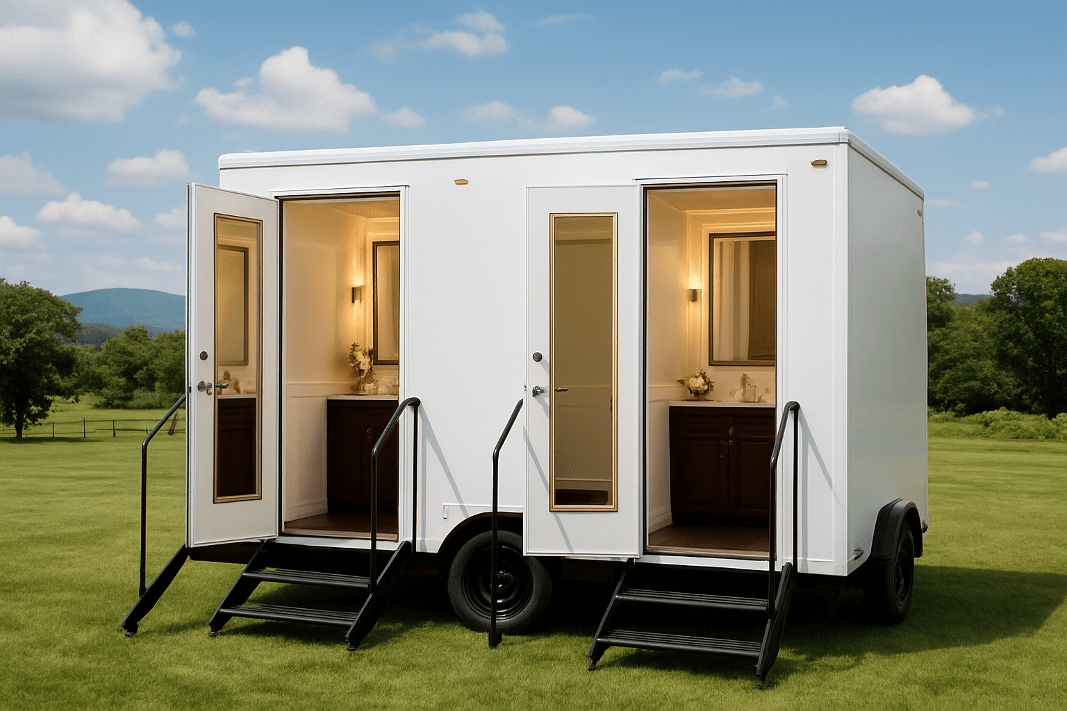 שירותים ניידים מפוארים לאירועים: איך לשדרג את חווית האורחים