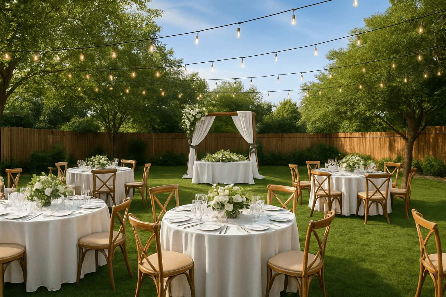 תכנון חתונה בחצר: איך ליצור אירוע בלתי נשכח