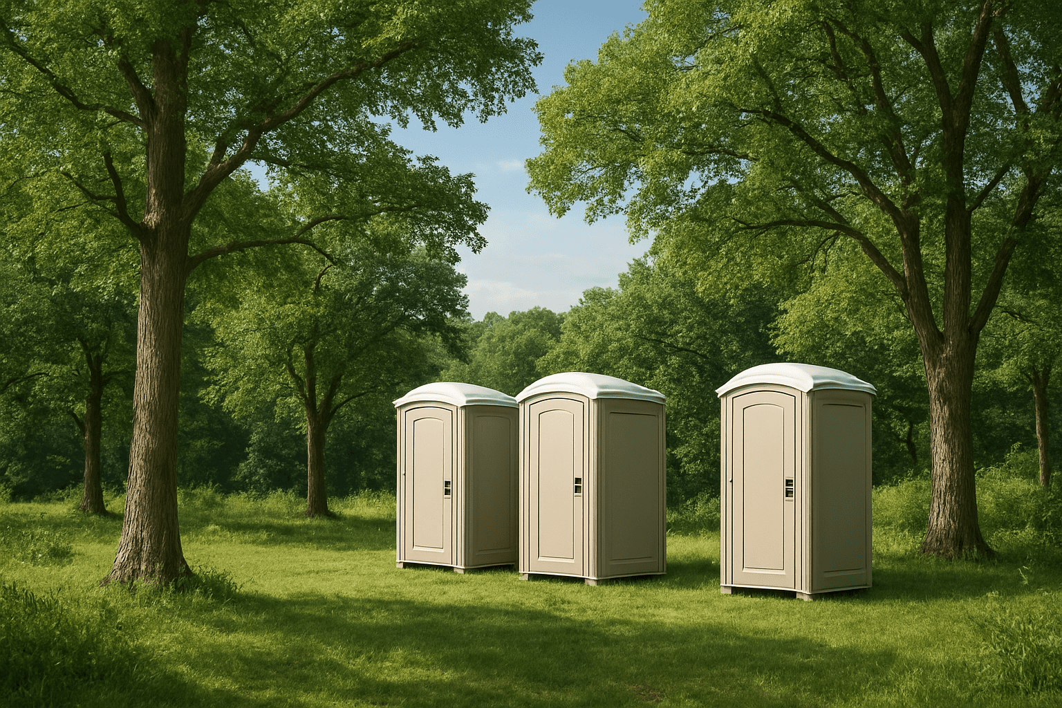 שירותים ניידים לאירועים בטבע: איך לשמור על חווית טבע אותנטית