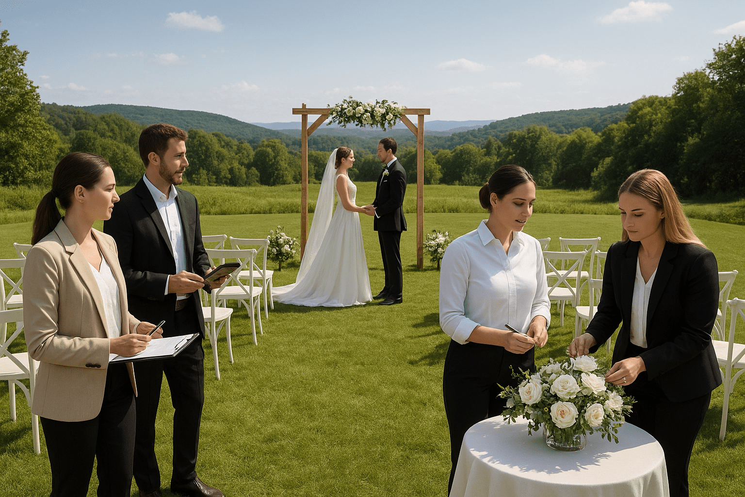 אירגון חתונה בשטח: איך להבטיח חוויה חלקה ומסודרת?