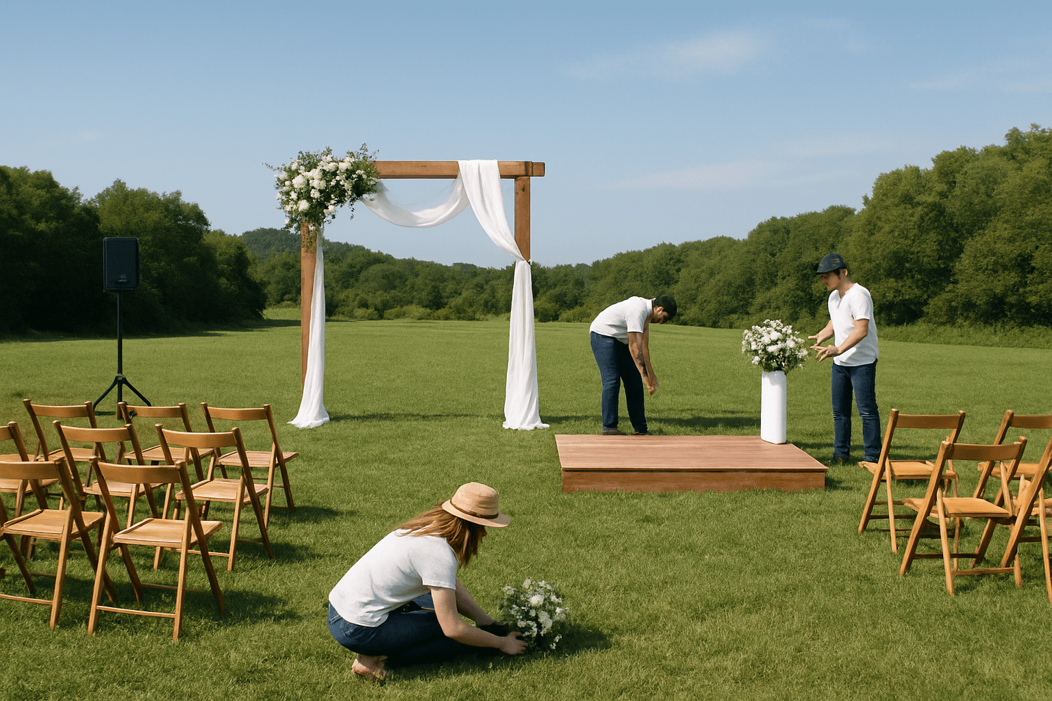 אירגון חתונה בשטח: איך להפוך את האתגר להצלחה