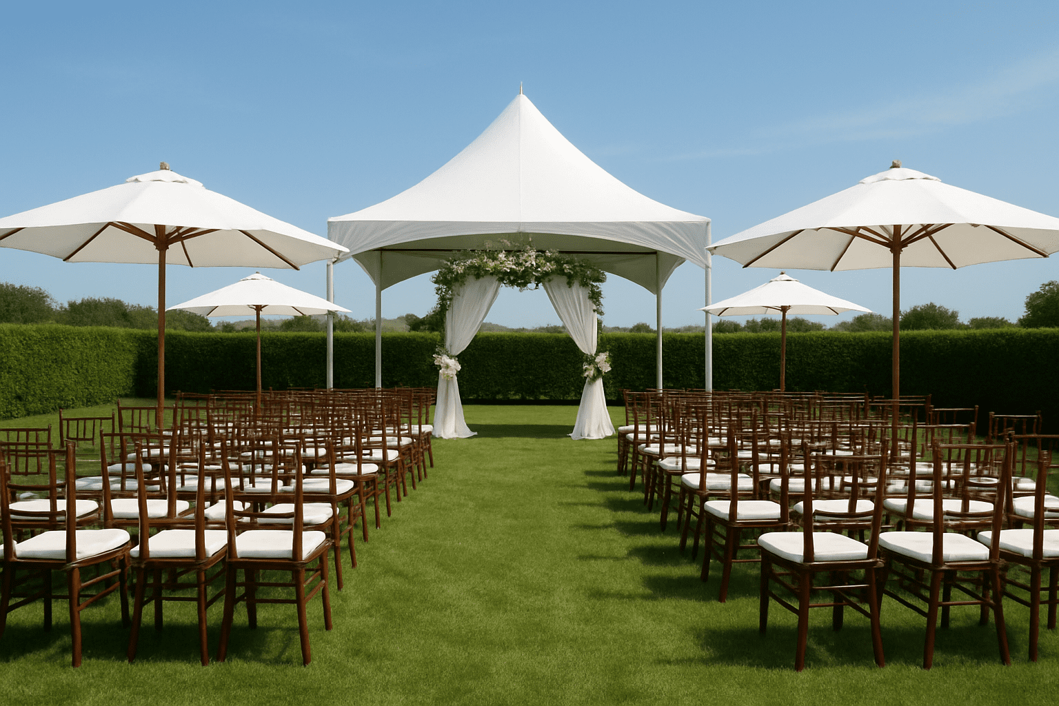 חתונה בחוץ: טיפים לשמירה על חוויה מושלמת בכל מזג אוויר