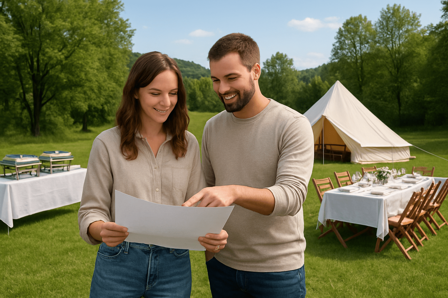אירגון חתונה בשטח: איך להפוך את האתגר להרפתקה