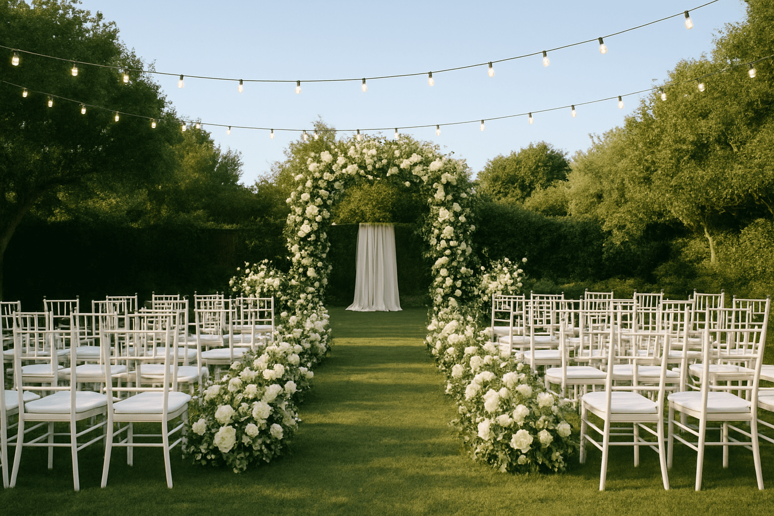 תכנון חתונה בחצר: איך ליצור אווירה אינטימית בביתכם?