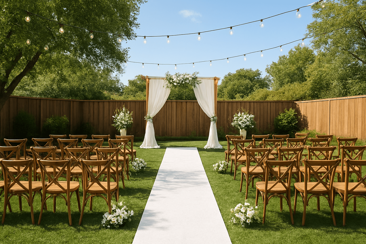 תכנון חתונה בחצר: איך להפוך את הבית שלכם למקום המושלם לאירוע