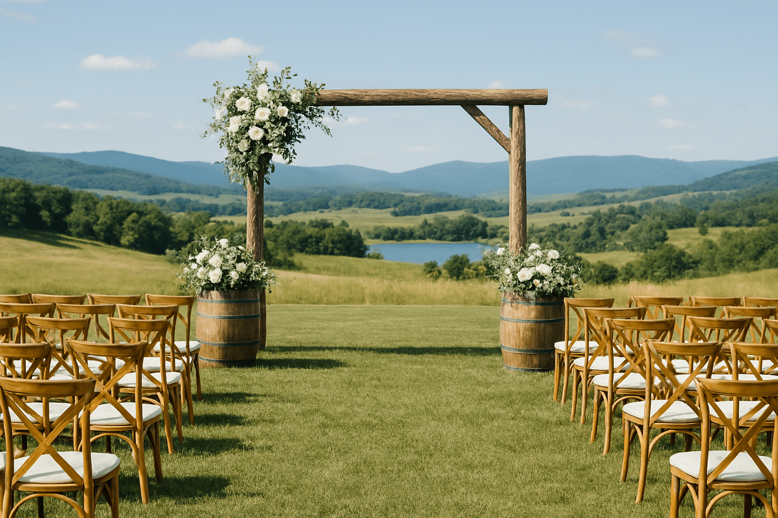 אירגון חתונה בשטח: איך להפוך את המקום לחגיגה בלתי נשכחת