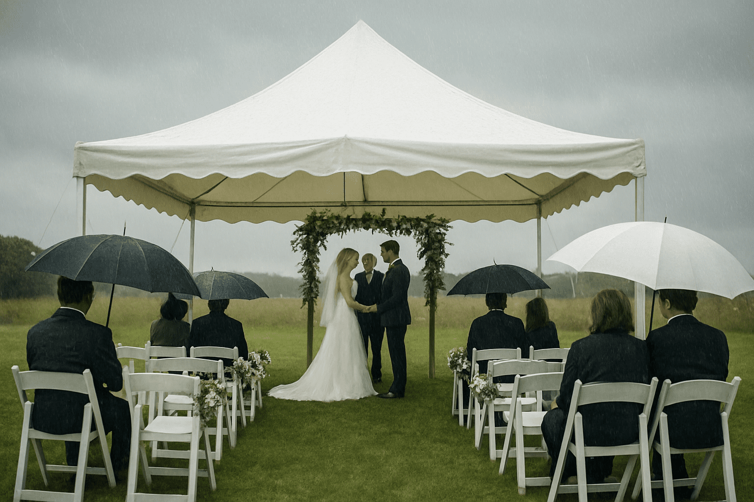 טיפים לחתונה בחוץ: איך להבטיח הצלחה גם במזג אוויר לא צפוי