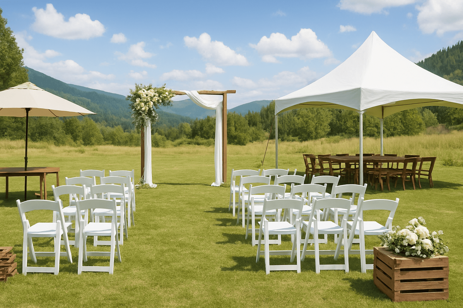 אירגון חתונה בשטח: איך ליצור חוויה בלתי נשכחת