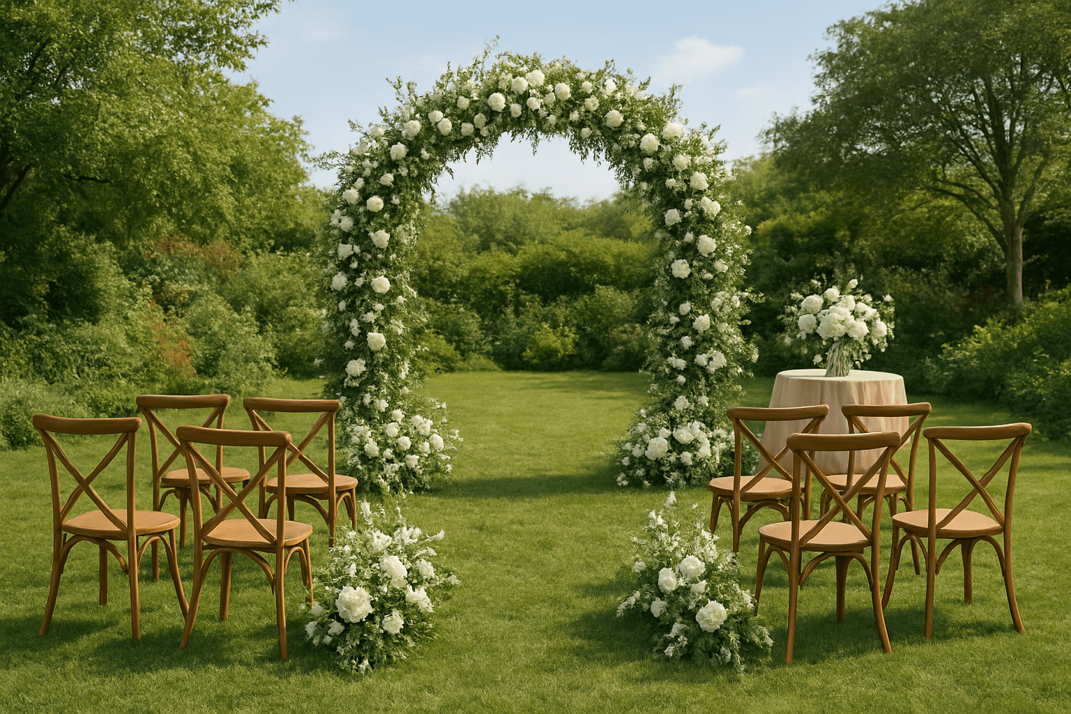 תכנון חתונה בחצר: איך לשלב את היופי הטבעי בעיצוב האירוע