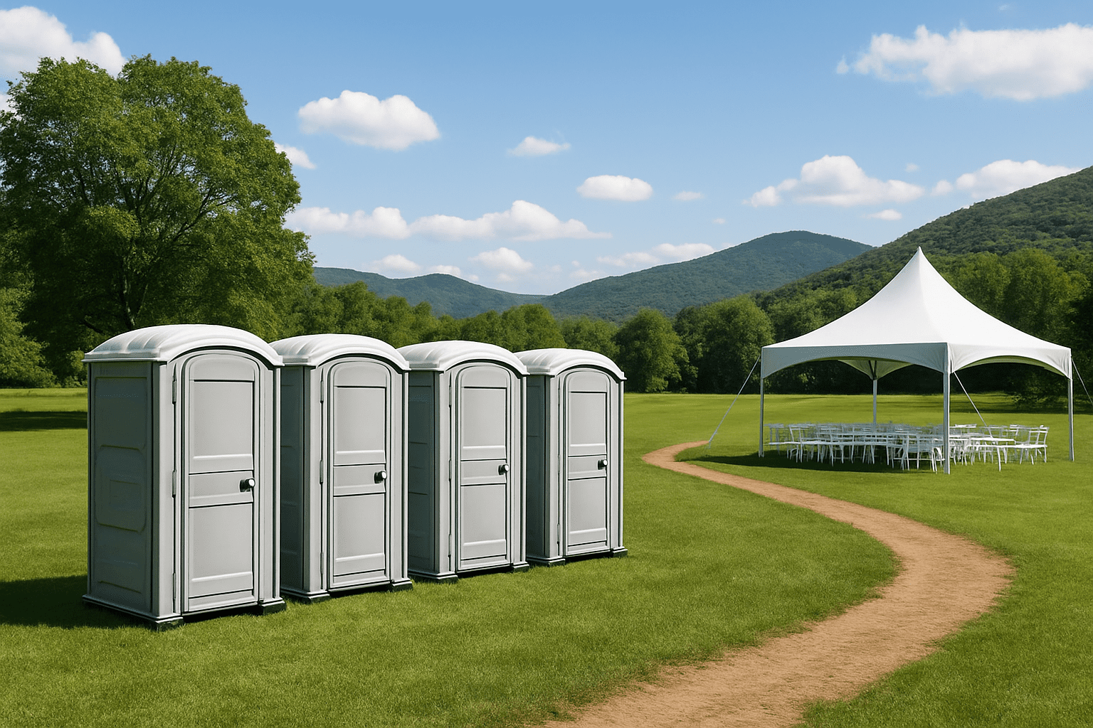 שירותים ניידים לאירוע: איך לבחור את המיקום האידיאלי