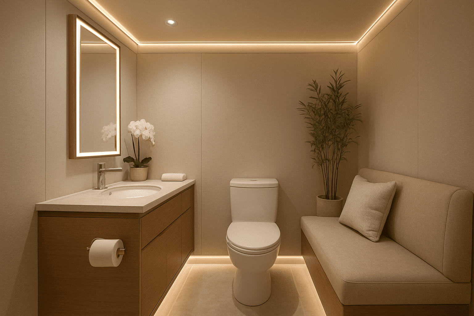 שירותים ניידים מפוארים לאירועים: יצירת אווירת ספא